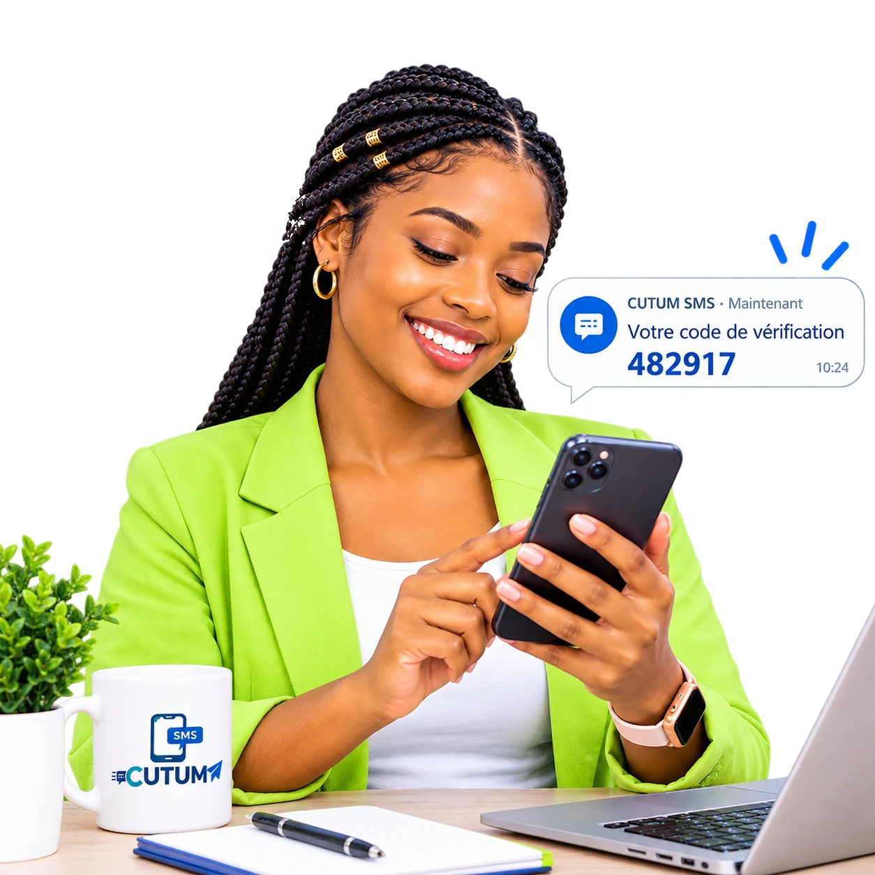 CUTUMA — Envoi rapide des SMS