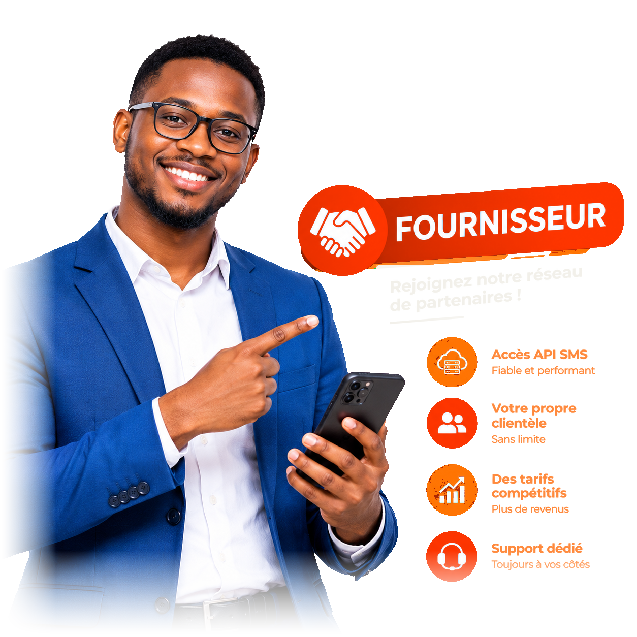 CUTUMA — Envoi rapide des SMS